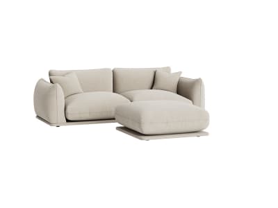Blockbuster Modular Sofa + Footstool