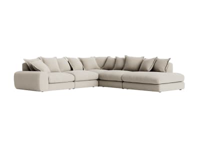 Wodge Modular Chaise Corner Sofa