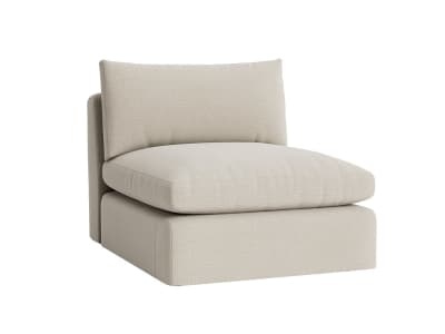 cuddlemuffin armless love seat