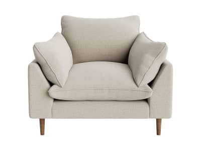 slow riser armchair in thatch house fabric 1