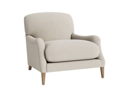 chin chin accent chair in thatch house fabric