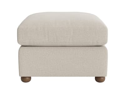 queenie footstool in thatch house fabric 1