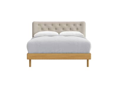 Dr Slow Bed in Light Oak Front