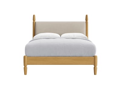 Pippi Bed in Light Oak Front