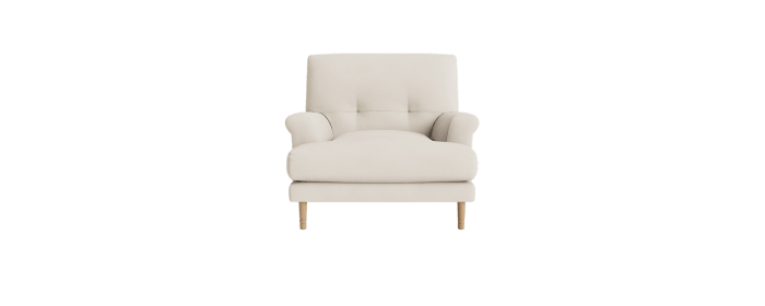 Homesy Accent Chair Dimensions Image 1