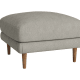 Sugarloaf Footstool - Square - Clever Boucle - Whistling Kettle - Leg No. 53