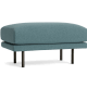 Jeffers Footstool - Rectangle - Clever Linen - Lighthouse