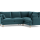 Squisharoo Corner Sofa - Large Right Hand - Clever Velvet - Sopping Seagrass
