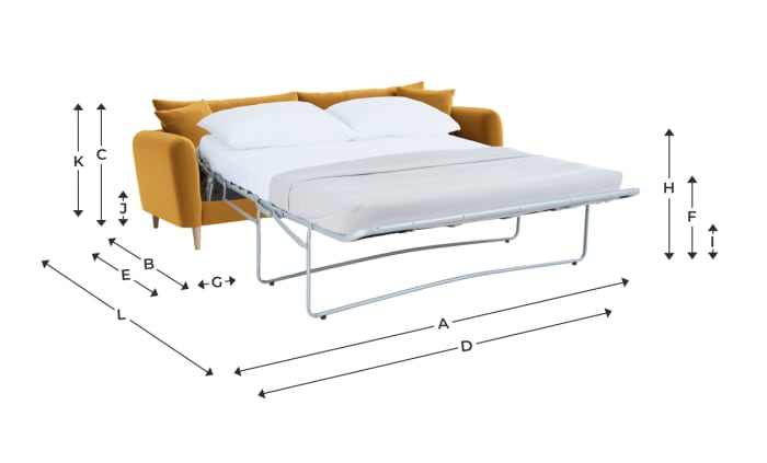 Squishmeister Sofa Bed - Flat Pack