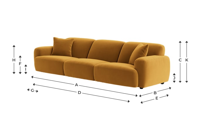 Souffle sofa outlet loaf
