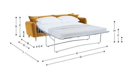 Squishmeister Sofa Bed - Flat Pack