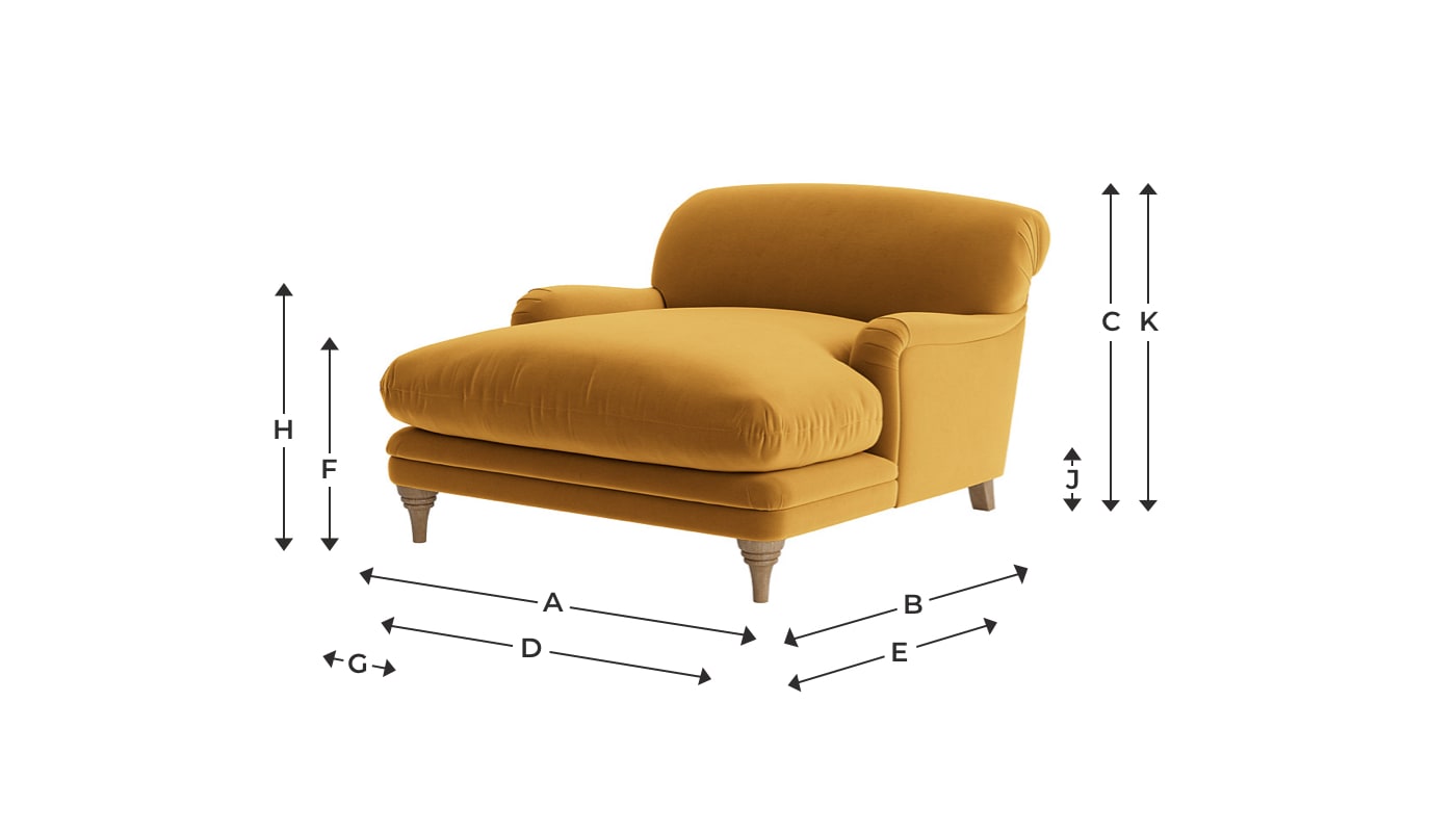 Pudding Love Seat Love Seat Chaise Loaf