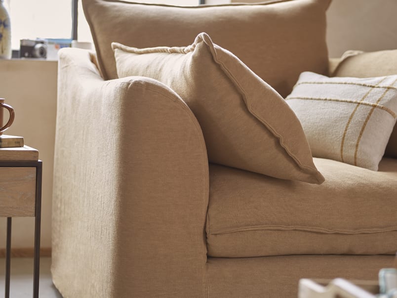 Sloafer Armchair Laid back Armchair with Removable Covers Loaf