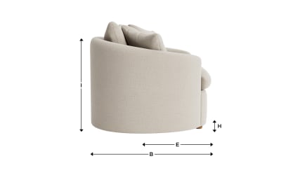 Curvella Love Seat