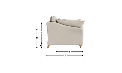 Brioche Armchair - Non Flat Pack