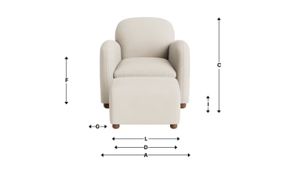 25 Nightcap LoveSeat Footstool 01