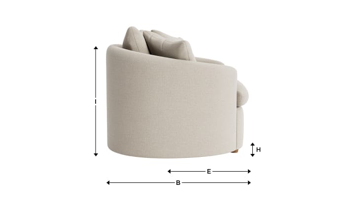 Curvella Love Seat