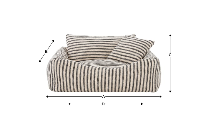 24 WoofinsDogBed Stripe Small 01