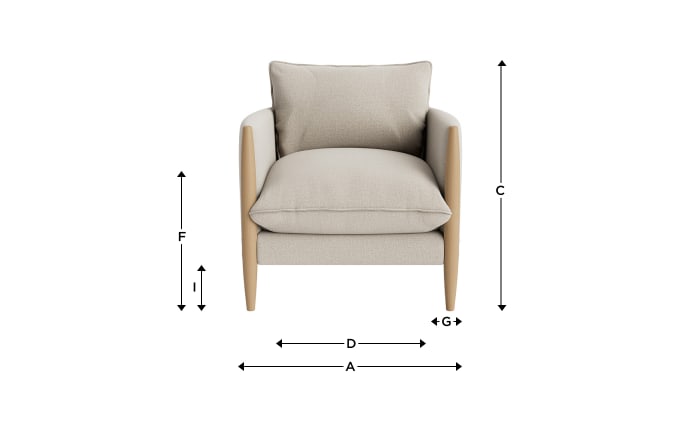 25 Spencer Armchair LightOak 01