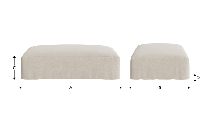 Bruges Footstool