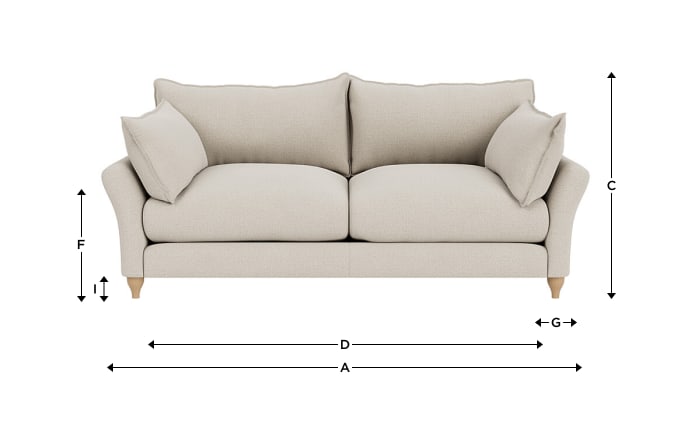 Brioche Sofa Bed - Flat pack