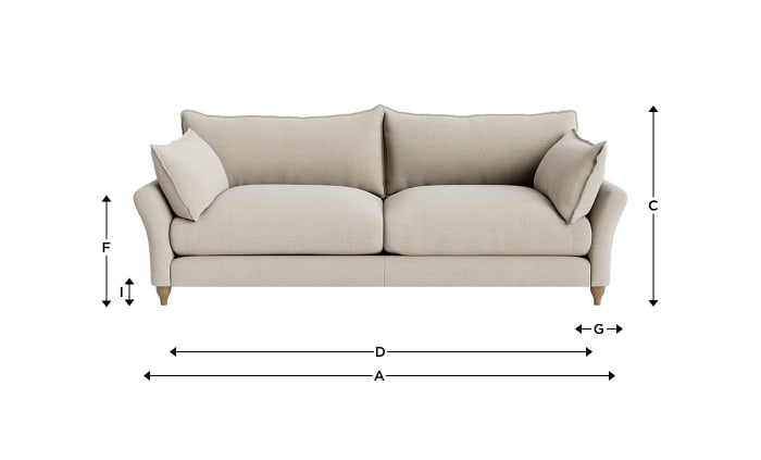 Brioche Sofa - Non Flat Pack