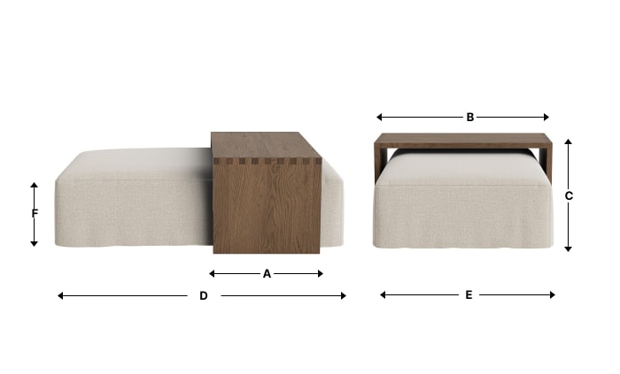 Topsy Footstool