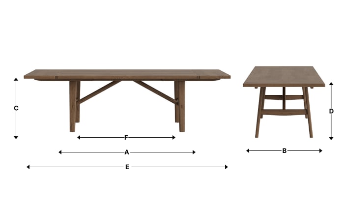 Barney Extending Kitchen Table