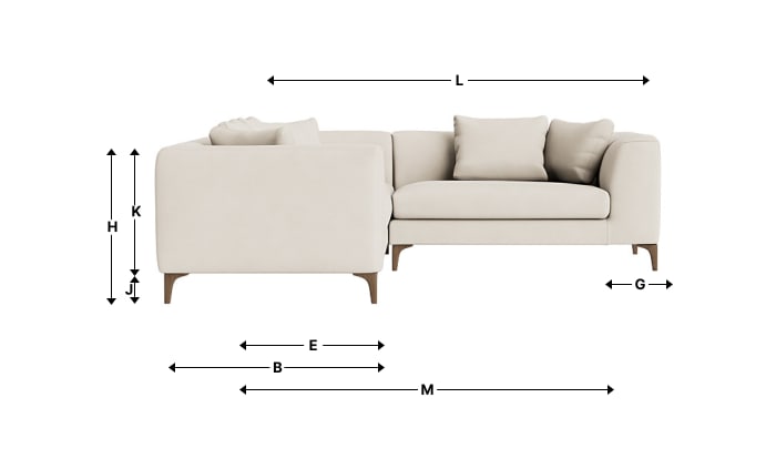 La Dolce Seater Corner Sofa