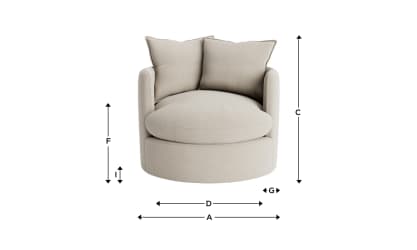 25 Dunkins Swivel Armchair 01