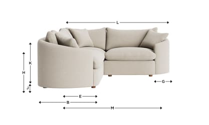 Curvella Corner Sofa