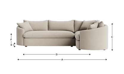 Curvella Corner Sofa