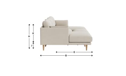 Jeffers Chaise Cinema Sofa