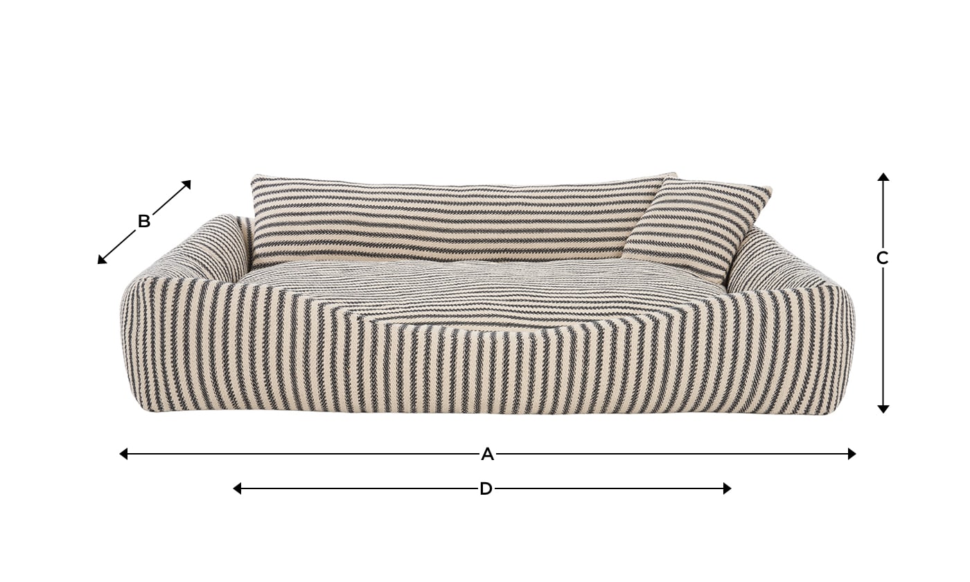 24 WoofinsDogBed Stripe Large 01