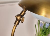 Swoopy Table Lamp - Medium - Vintage Brass