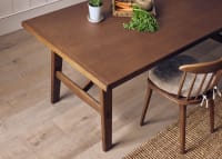 Barney Kitchen Table in Dark Oak