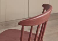 Painted Drummer Pair of Chairs in Quince Jam