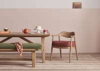 Dweller Kitchen Chair in Summer Pudding Clever Linen