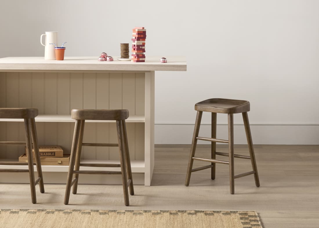 Bumble Stool in Dark Oak