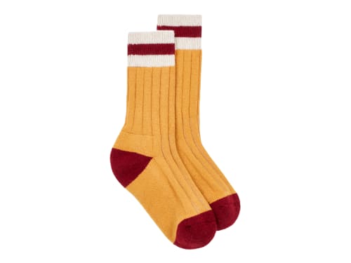 Toastie Sock - Medium/ Large 7-11 - Buffed Beeswax and Oat Milk