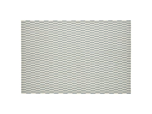 Jengy Wool Rug - 140cm x 200cm - Pale Blue and Chalk