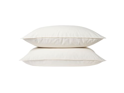 Easy Cotton Set of 2 Pillowcases in Oat Milk