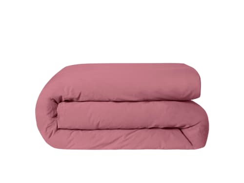 Easy Cotton Duvet Cover Superking in Raspberry Fool