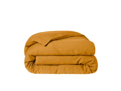 Lazy Linen Duvet Cover - Double - Butterscotch