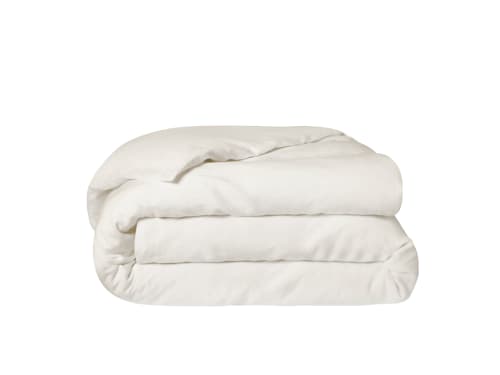 Lazy Linen Duvet Cover - Double - Oat Milk