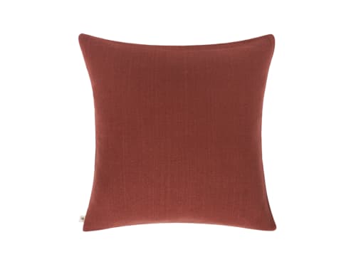 Nuzzler Merino Wool Cushion 43 x 43 cm in Brown