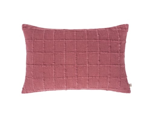 Griddy Cushion - 40x66 - Raspberry Fool