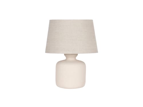 Dapple Ceramic Table Lamp - Small - Sandcastle Beige