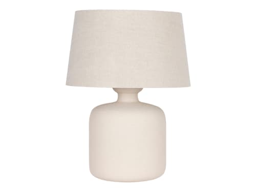 Dapple Ceramic Table Lamp - Large - Sandcastle Beige