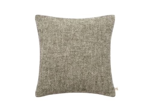 Marley Linen Cushion - 43 x 43 cm - Welly Boot Green